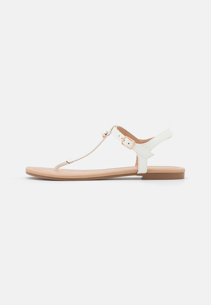 Sandales Anna Field T-bar Blanche Femme | KUU-2396891